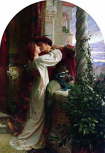 Romeo and Juliet, 1884 | Frank Dicksee | Giclée Leinwand Kunstdruck