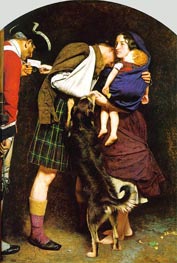 The Order of Release 1746, c.1852/53 by Millais | Canvas Print