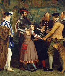 The Ransom, c.1860/62 von Millais | Leinwand Kunstdruck