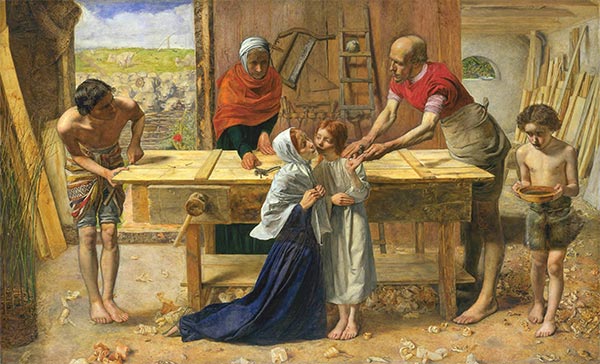 Christ in the House of His Parents, c.1849/50 | Millais | Giclée Canvas Print