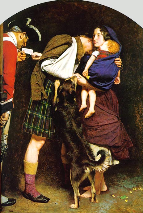 The Order of Release 1746, c.1852/53 | Millais | Giclée Canvas Print
