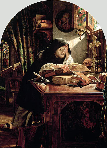 Morgen: Luther in Erfurt, 1861 | Joseph Noel Paton