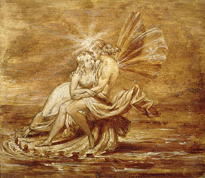 Feen auf einer Muschel, n.d. | Joseph Noel Paton