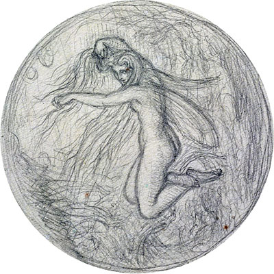 Study of a Fairy, undated | Joseph Noel Paton | Giclée Paper Art Print