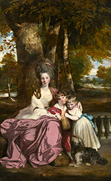 Reynolds | Lady Elizabeth Delme and Her Children | Giclée Canvas Print