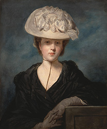 Reynolds | Miss Mary Hickey, c.1769/73 | Giclée Canvas Print