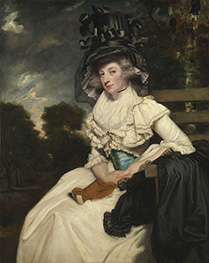 Mrs. Lewis Thomas Watson, 1789 von Reynolds | Leinwand Kunstdruck
