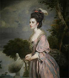 Portrait of Mrs. Richard Crofts, 1775 by Reynolds | Canvas Print