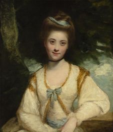 Miss Ridge, c.1773 by Reynolds | Canvas Print