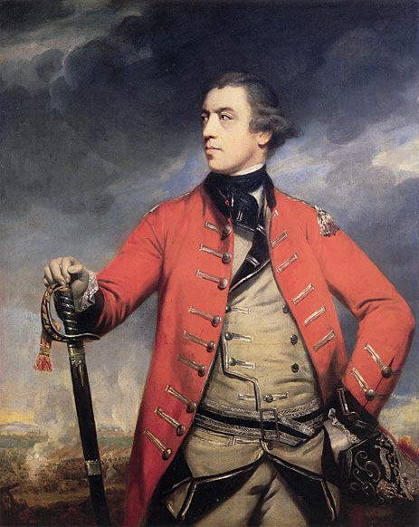 Bildnis von General John Burgoyne, c.1766 | Reynolds