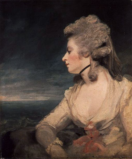 Mrs Mary Robinson (Perdita), c.1783/84 | Reynolds | Giclée Leinwand Kunstdruck