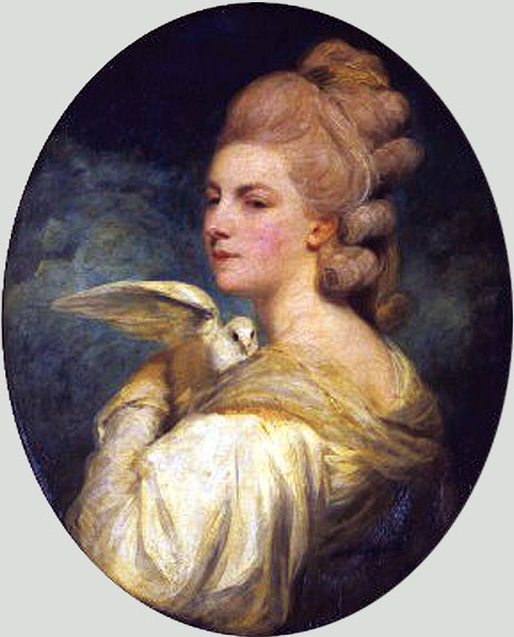 Mrs Mary Nesbitt, 1781 | Reynolds | Giclée Leinwand Kunstdruck