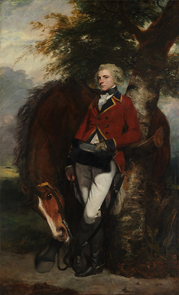 Captain George K. H. Coussmaker, 1782 | Reynolds | Giclée Canvas Print