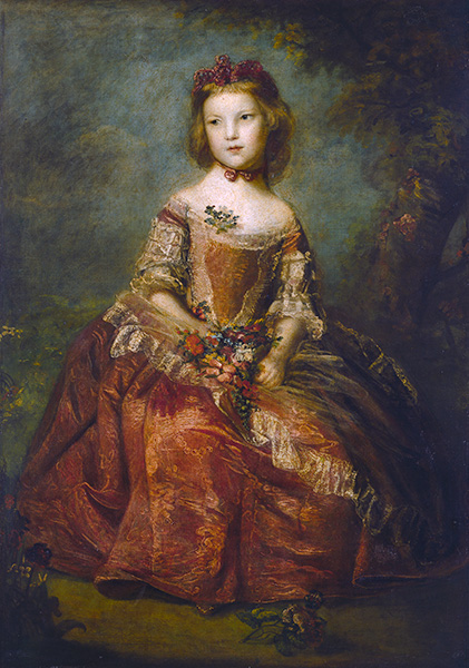 Reynolds | Lady Elizabeth Hamilton, 1758 | Giclée Canvas Print