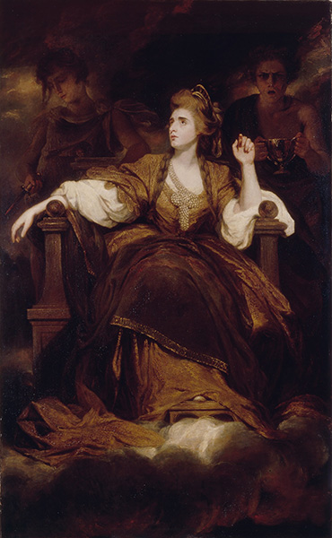 Mrs Siddons as the Tragic Muse, 1789 | Reynolds | Giclée Canvas Print
