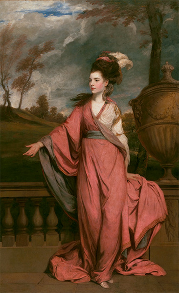 Jane Fleming, later Countess of Harrington, c.1778/79 | Reynolds | Giclée Leinwand Kunstdruck