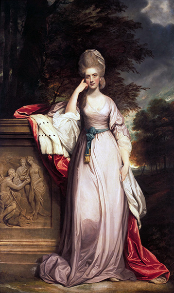 Anne, Viscountess Townsend, Later Marchioness Townshend, c.1779/80 | Reynolds | Giclée Leinwand Kunstdruck