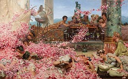 The Roses of Heliogabalus, 1888 von Alma-Tadema | Leinwand Kunstdruck