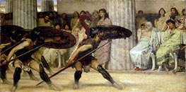 Pyrrhic Dance, 1869 von Alma-Tadema | Leinwand Kunstdruck
