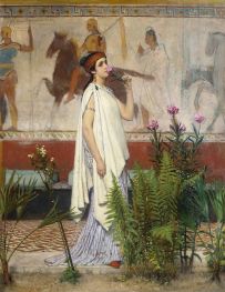 Eine griechische Frau | Alma-Tadema | Gemälde Reproduktion