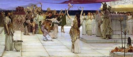 A Dedication to Bacchus, 1889 by Alma-Tadema | Canvas Print