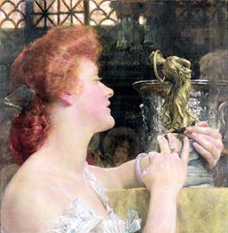 The Golden Hour, 1908 by Alma-Tadema | Canvas Print
