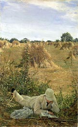 94 Degrees in the Shade, 1876 by Alma-Tadema | Canvas Print