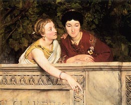 Gallo-Roman Women | Alma-Tadema | Painting Reproduction