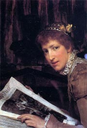 Interrupted | Alma-Tadema | Gemälde Reproduktion