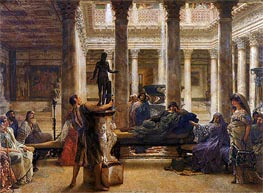 A Roman Art Lover | Alma-Tadema | Gemälde Reproduktion