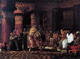 Pastimes in Ancient Egypt 3000 Years Ago | Alma-Tadema | Painting Reproduction