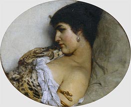 Alma-Tadema | Cleopatra | Giclée Canvas Print