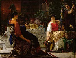 Preparations for the Festivities, 1866 by Alma-Tadema | Canvas Print