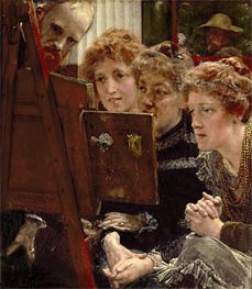 A Family Group, 1896 von Alma-Tadema | Leinwand Kunstdruck