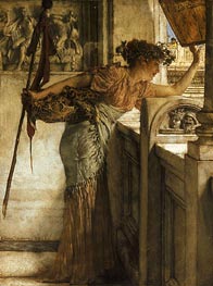 Alma-Tadema | A Bacchante | Giclée Canvas Print