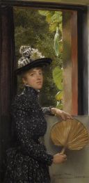 Porträt von Miss Agnes Marks, c.1891 von Alma-Tadema | Leinwand Kunstdruck