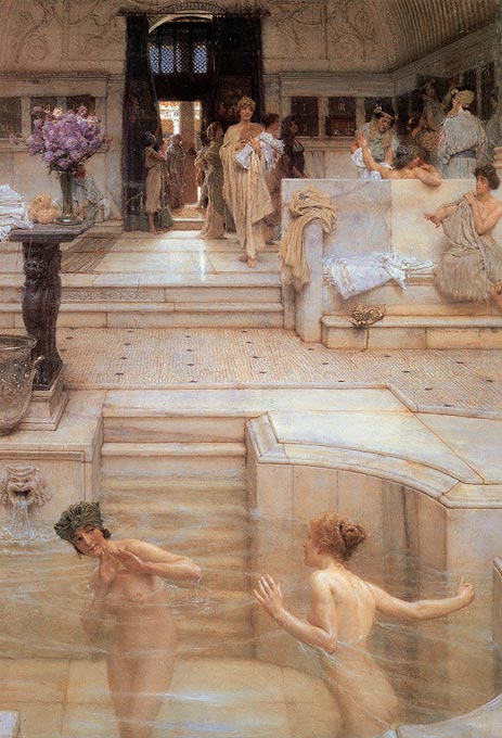 Ein beliebter Brauch, 1909 | Alma-Tadema
