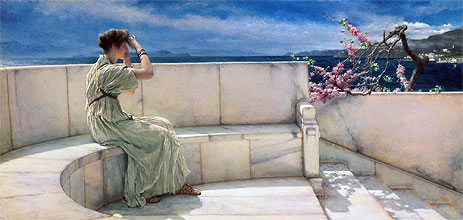 Erwartungen, 1885 | Alma-Tadema