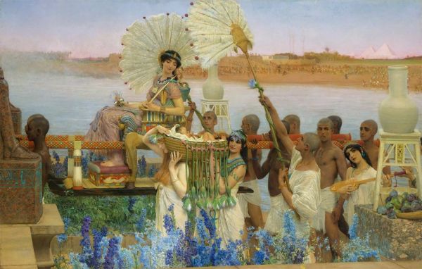 Die Auffindung des Moses, 1904 | Alma-Tadema