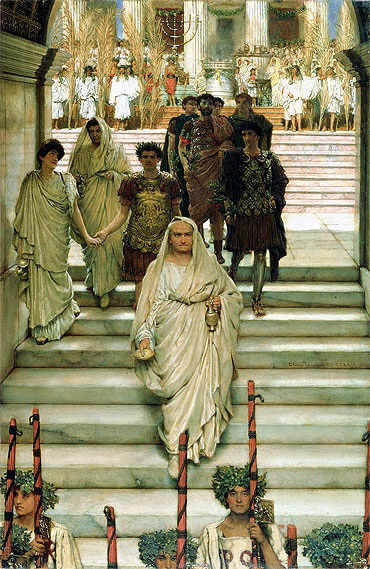 The Triumph of Titus: The Flavians, 1885 | Alma-Tadema | Giclée Leinwand Kunstdruck