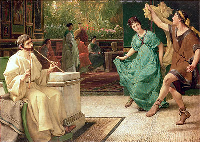A Roman Dance, n.d. | Alma-Tadema | Giclée Leinwand Kunstdruck