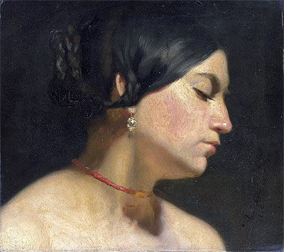 Maria Magdalena, 1854 | Alma-Tadema | Giclée Leinwand Kunstdruck