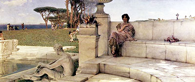 The Voice of Spring, 1910 | Alma-Tadema | Giclée Leinwand Kunstdruck