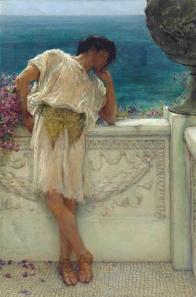 The Poet Gallus Dreaming, 1892 | Alma-Tadema