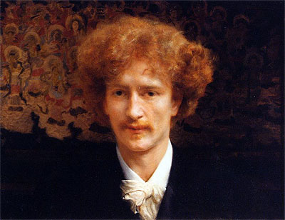 Portrait of Ignacy Jan Paderewski, 1891 | Alma-Tadema | Giclée Leinwand Kunstdruck