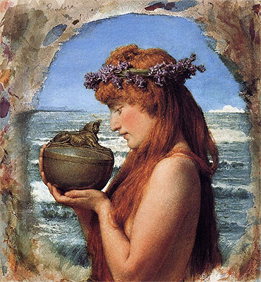 Pandora, 1881 | Alma-Tadema