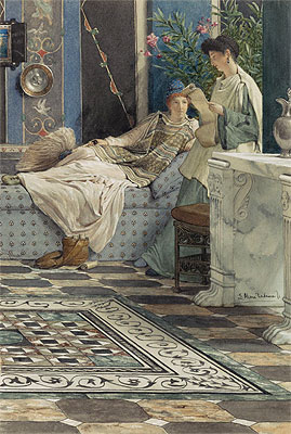 From an Absent One, 1871 | Alma-Tadema | Giclée Paper Print