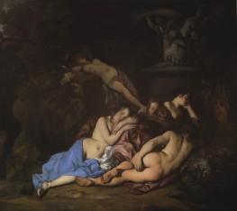 Nymphs by a Fountain, 1650s | Peter Lely