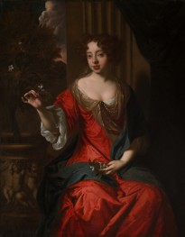 Louise Renee de Penencoet de Kerouaille, Duchess ..., c.1670/80 by Peter Lely | Giclée Canvas Print
