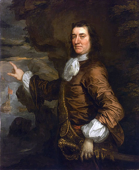 Flagmen von Lowestoft: Admiral Sir Thomas Allin, 1665 | Peter Lely